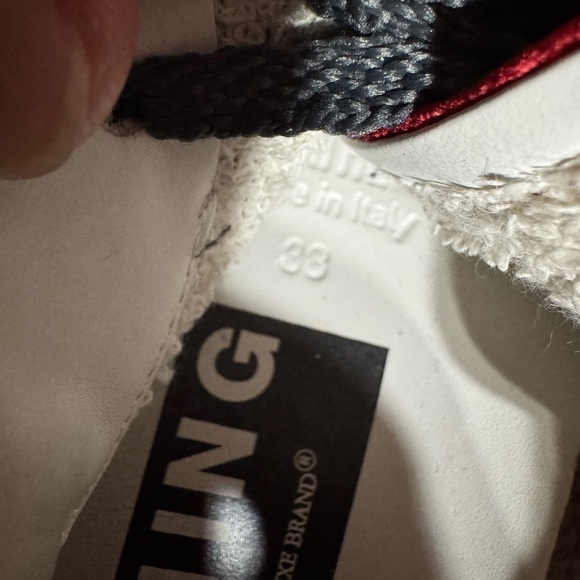 GOLDEN GOOSE Leather Printed Athletic Women's Sneakers Running Size: EU38 - Picture 5 of 5